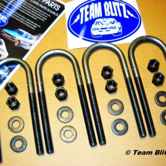 U-Bolt Set, Extended Length For Lowering Blocks